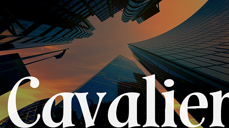 Cavalier Font