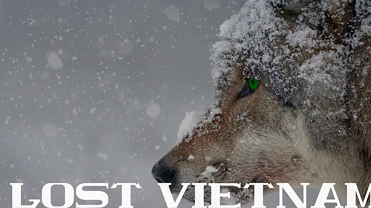 Lost Vietnam Font