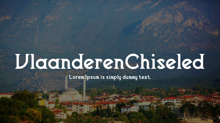 VlaanderenChiseled Font Family