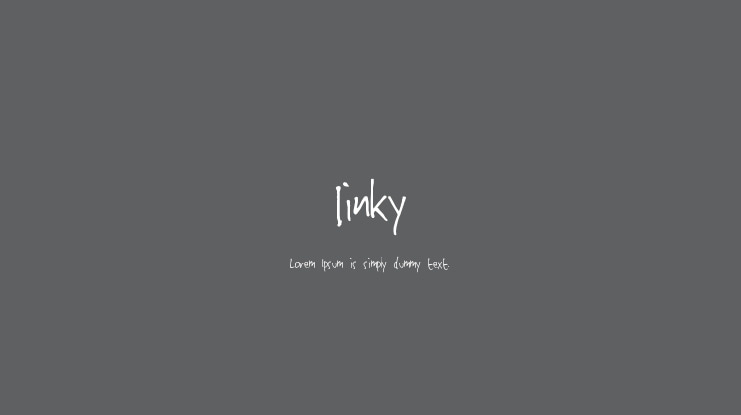 Jinky Font