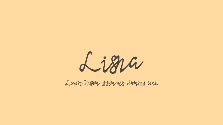 Lisna Font Family