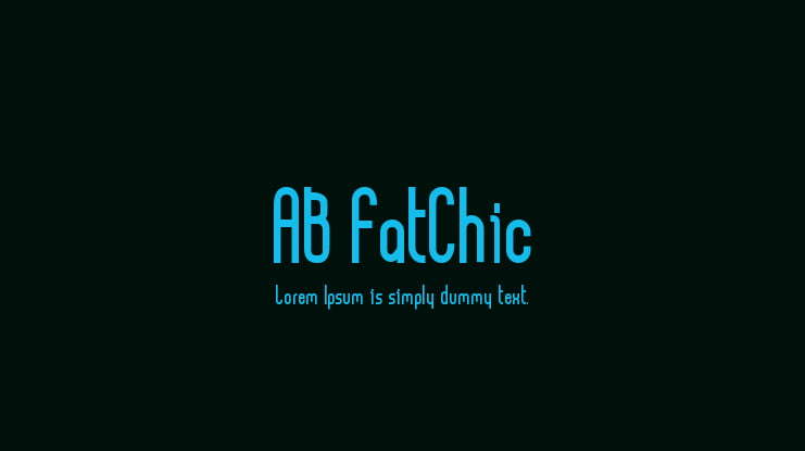 AB FatChic Font
