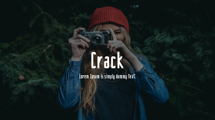 Crack Font