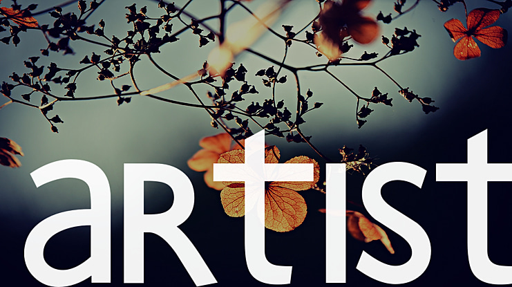 Artist Font Family