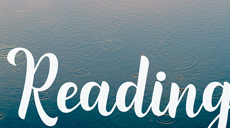 Reading Font