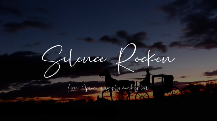 Silence Rocken Font