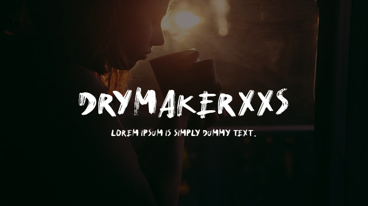 DryMakerXXS Font