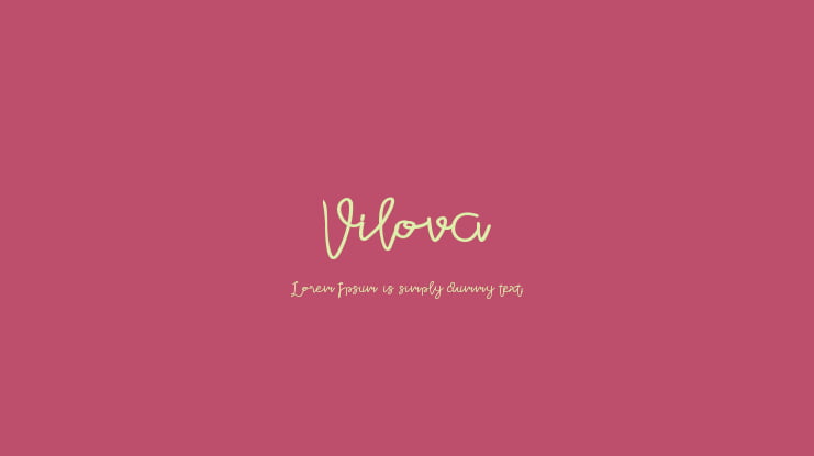 Vilova Font