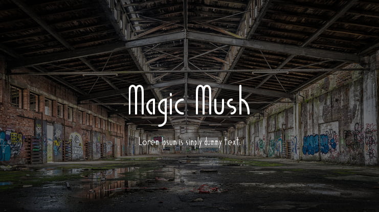 Magic Mush Font