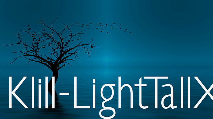 Klill-LightTallX Font