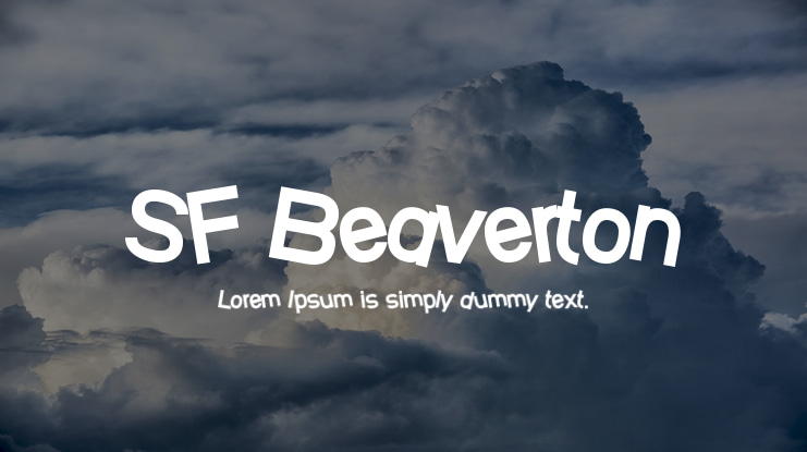 SF Beaverton Font Family