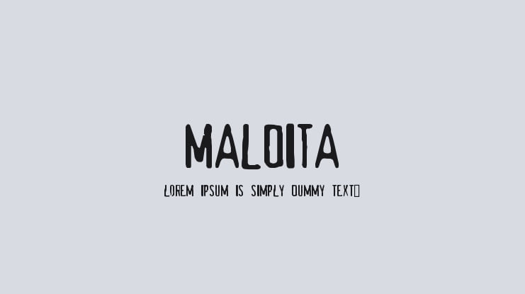 maldita Font