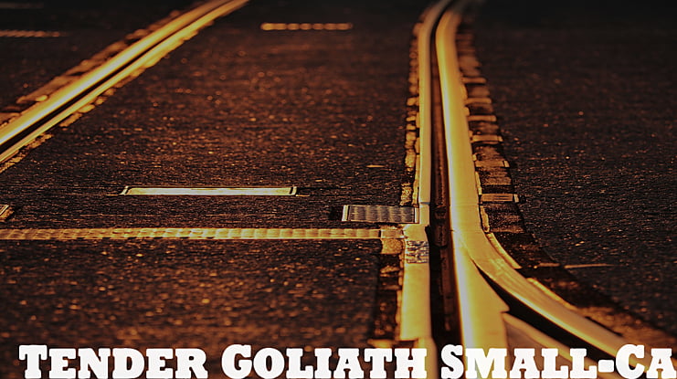 Tender Goliath Small-Caps Font Family