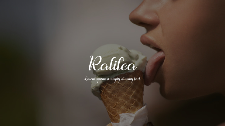 Ralilea Font