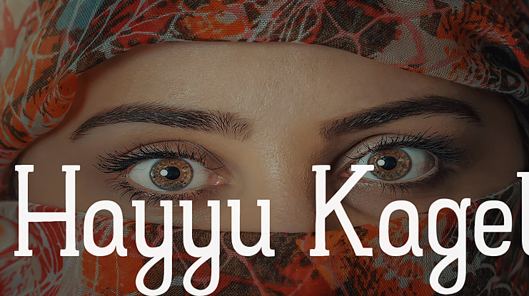 Hayyu Kaget Font