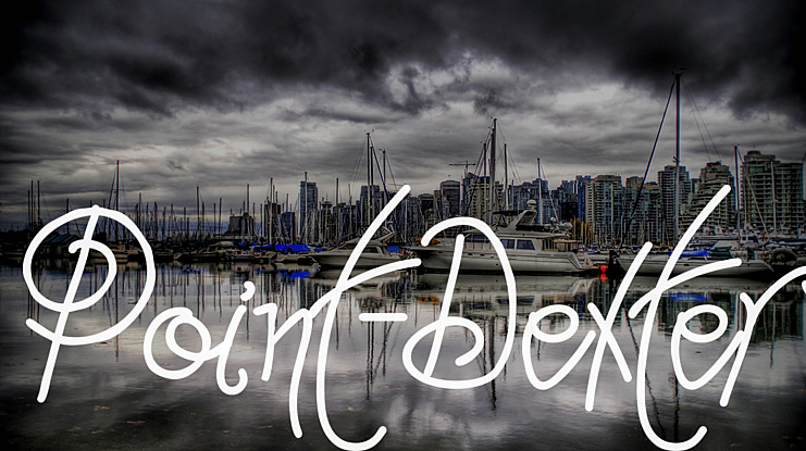 Point-Dexter Font