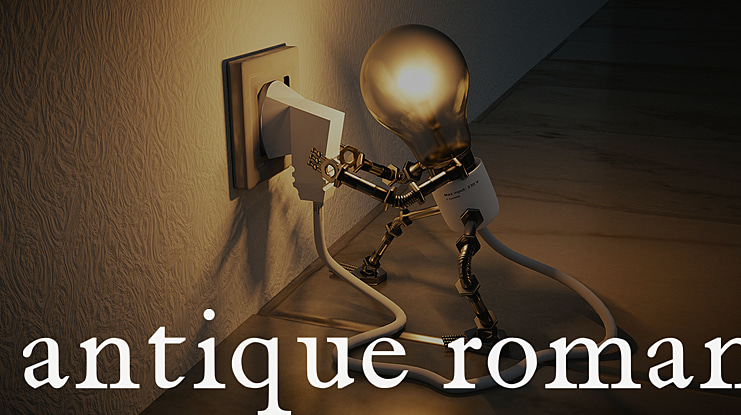 antique roman Font Family