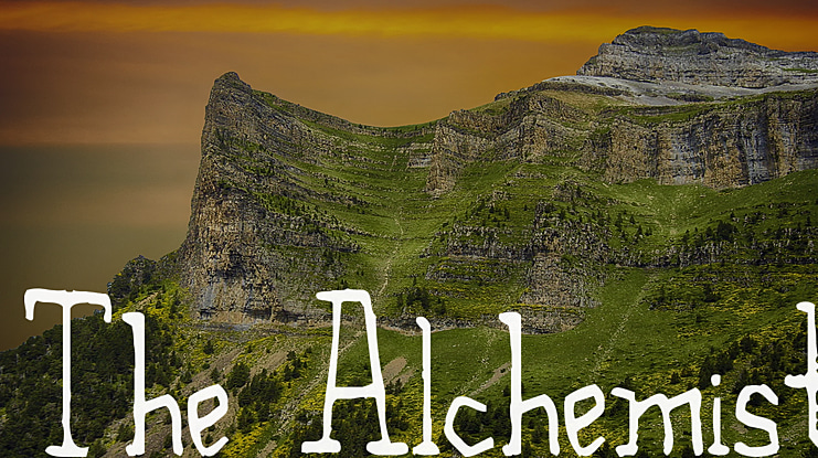 The Alchemist Font