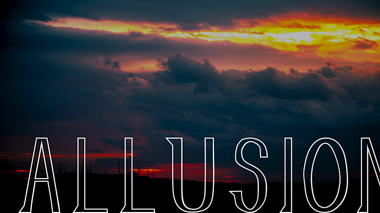 Allusion Font Family