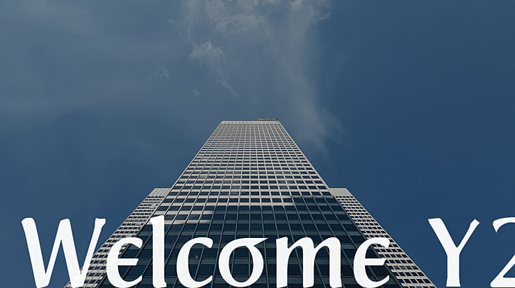 Welcome Y2 Font