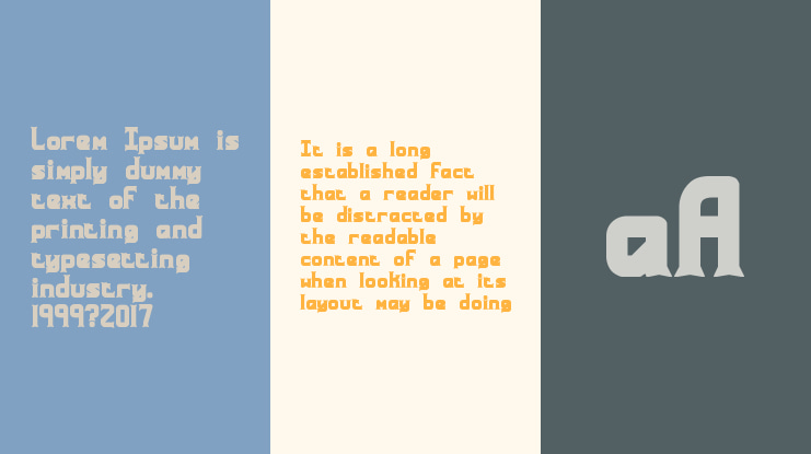 Ataxia (BRK) Font Family