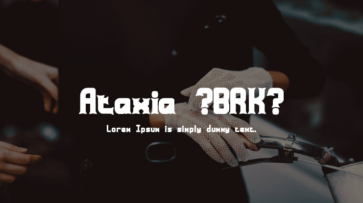 Ataxia (BRK) Font Family