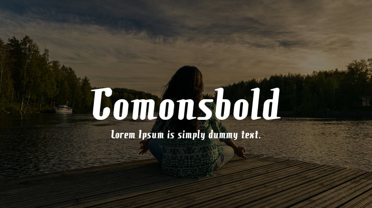 Comonsbold Font Family