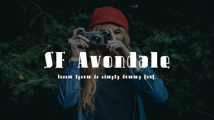 SF Avondale Font Family