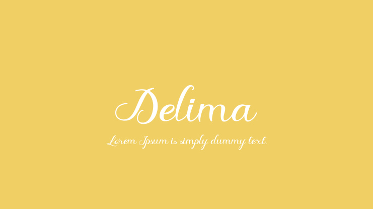 Delima Font