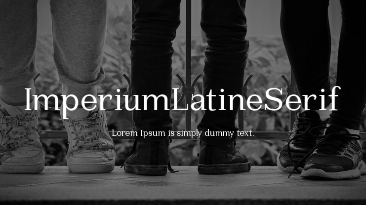 ImperiumLatineSerif Font