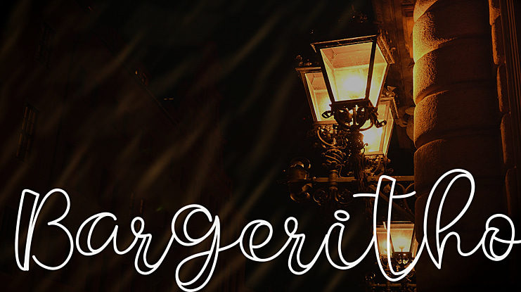 Bargeritho Font