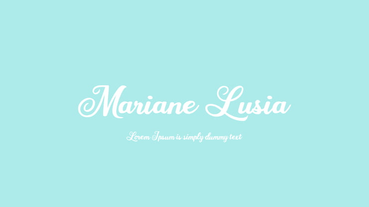 Mariane Lusia Font