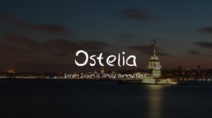 Ostelia Font
