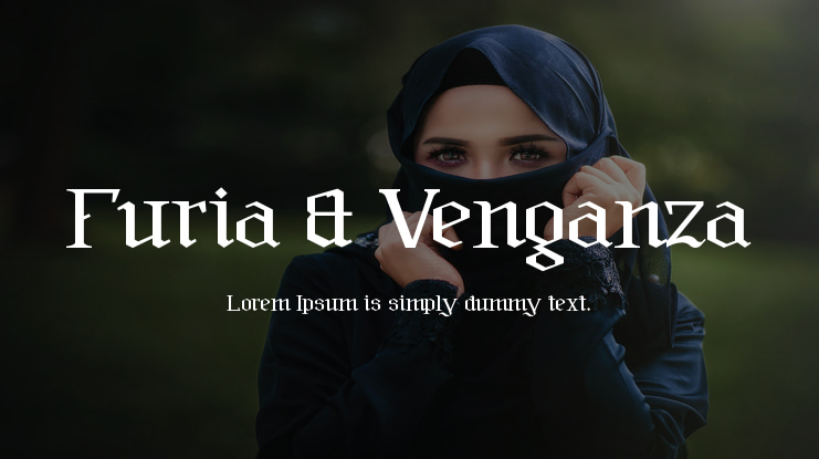 Furia & Venganza Font