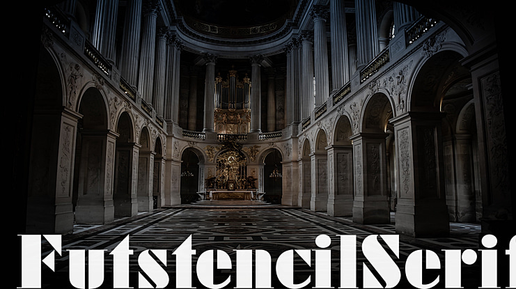 FutstencilSerif Font
