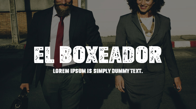 El Boxeador Font