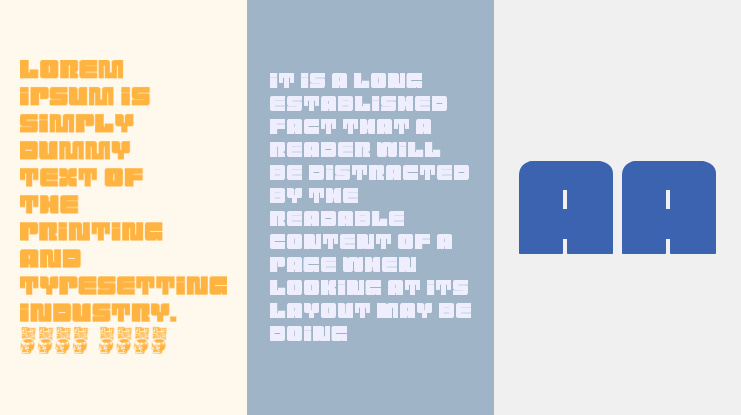 Attack the Block Font