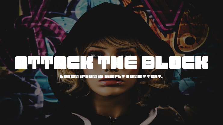 Attack the Block Font