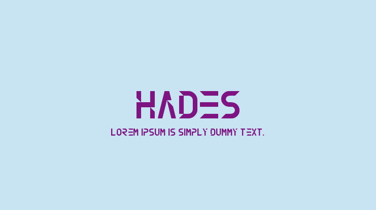 hades Font