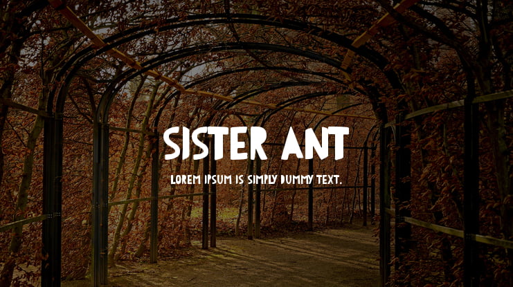 Sister Ant Font