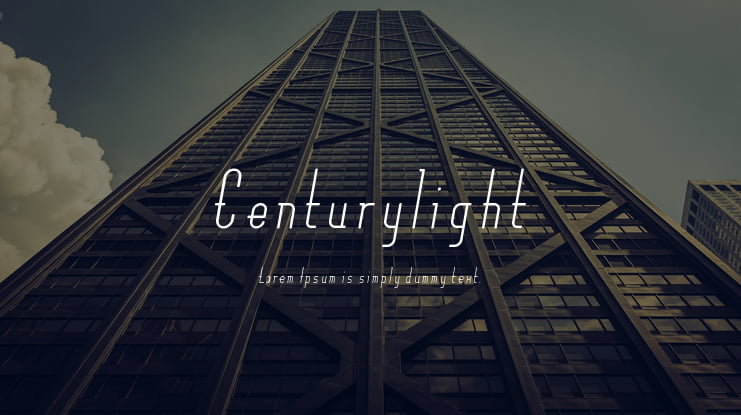 Centurylight Font Family