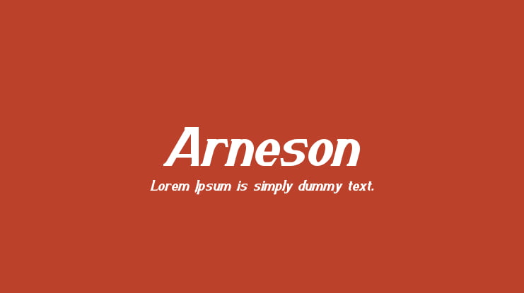 Arneson Font Family