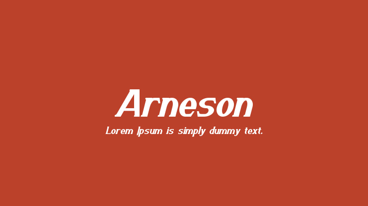 Arneson Font Family