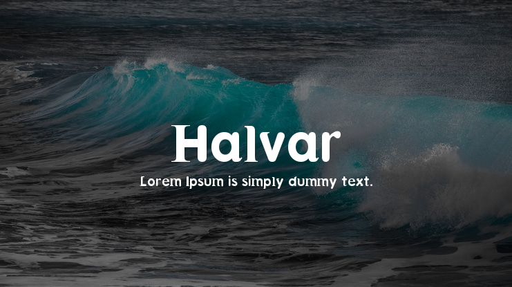 Halvar Font