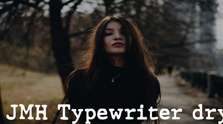 JMH Typewriter dry Font Family