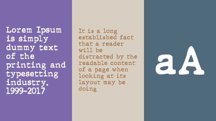 JMH Typewriter dry Font Family