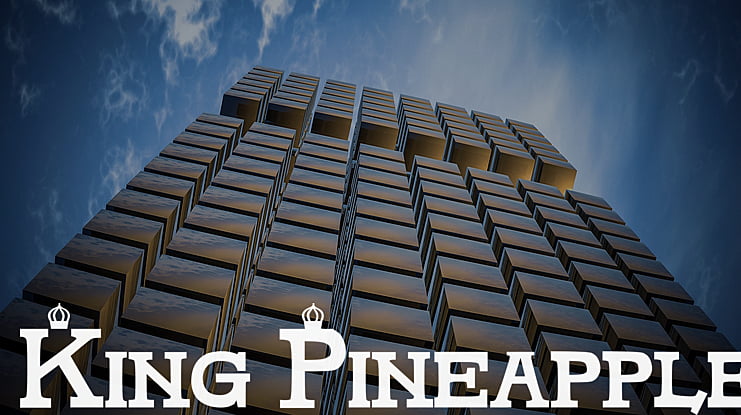 King Pineapple Font