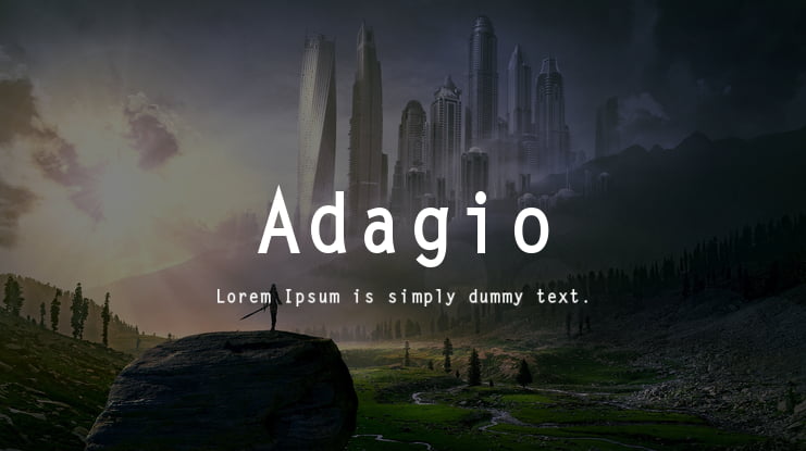 Adagio Font Family