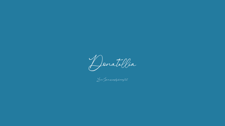 Donatellia Font