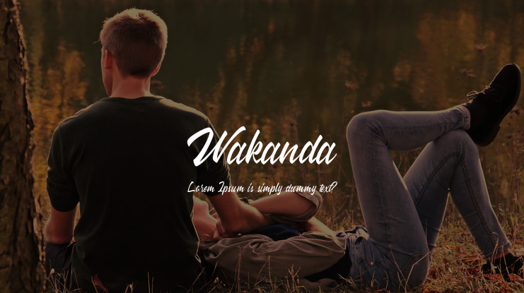 Wakanda Font